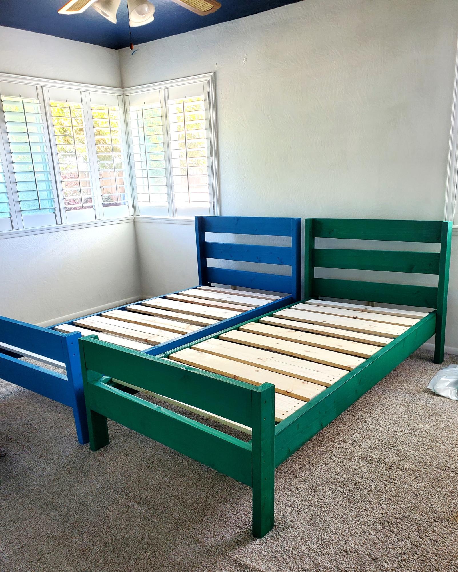 Easy diy online twin bed frame